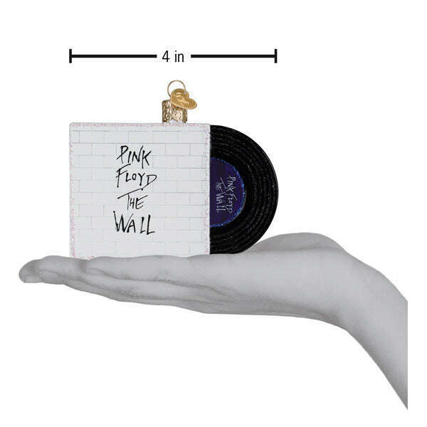 Old World Christmas The Wall Album Cover Blown Glass Ornament