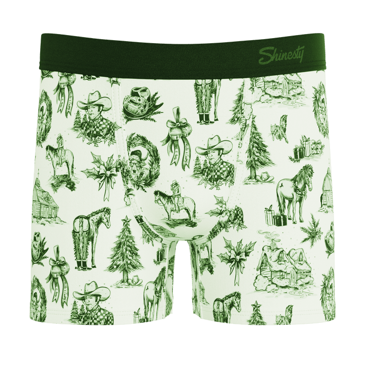 The Western Wonderland | Western Toile Boy's Boxer Briefs