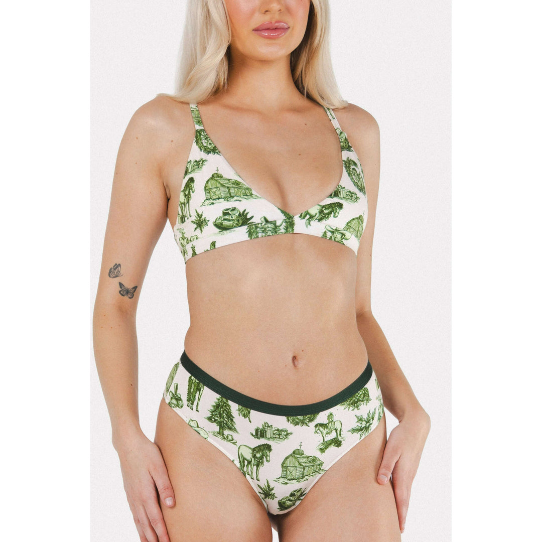 The Western Wonderland | Western Toile Cheeky Underwear