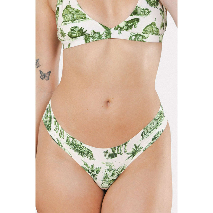 The Western Wonderland | Western Toile Seamless Thong