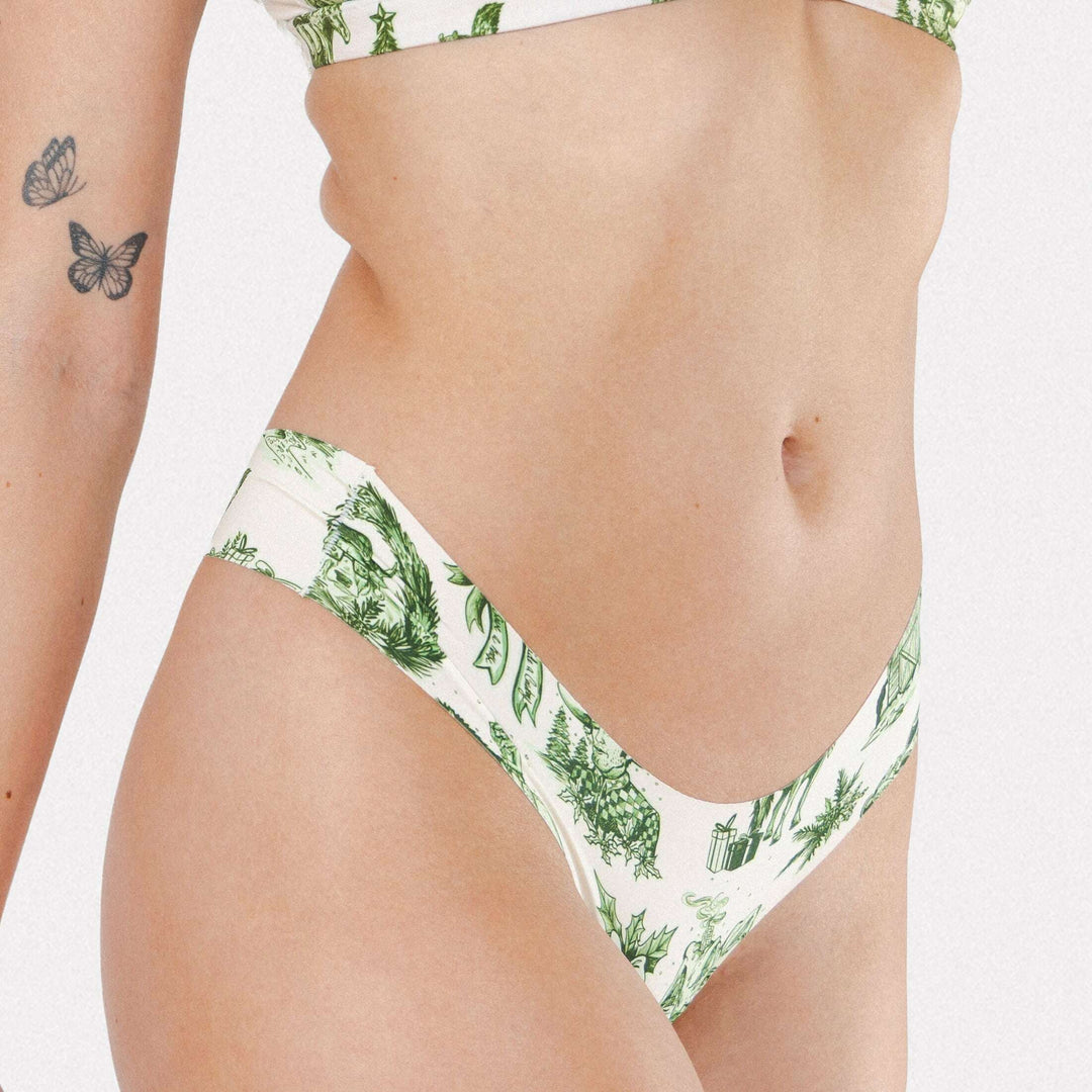 The Western Wonderland | Western Toile Seamless Thong