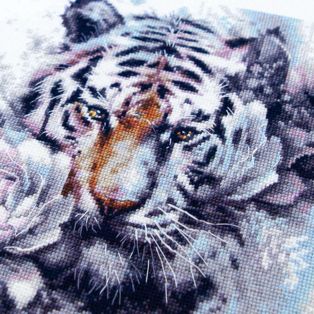 The White Tiger 70-14 Counted Cross-Stitch Kit