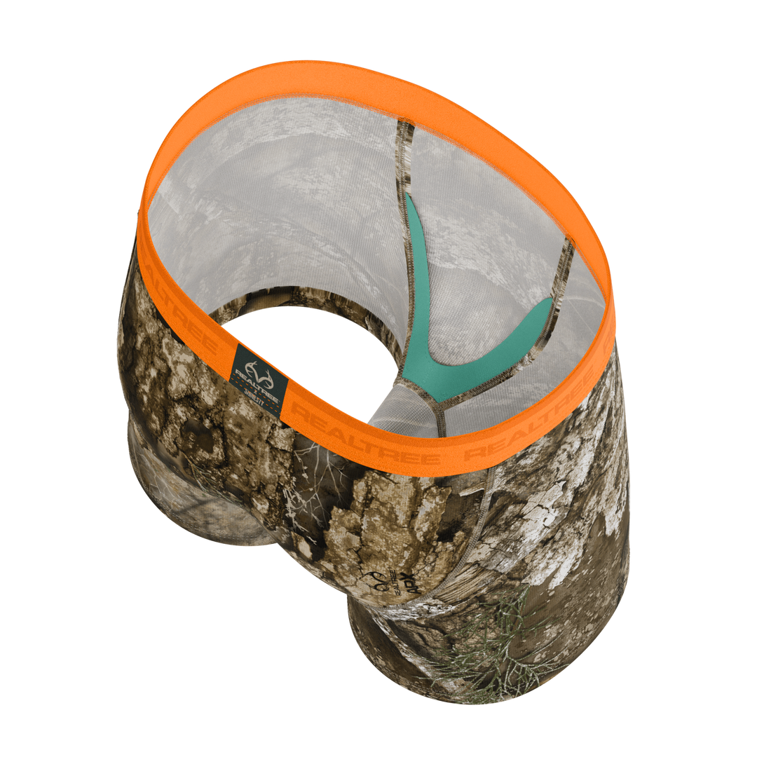 The Wild Game | Realtree x Shinesty Neon Orange Boy's Boxer Briefs
