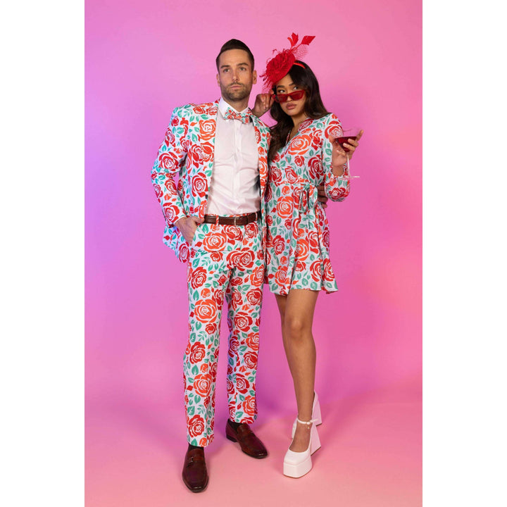 The Win By A Rose | Derby Roses Wrap Dress