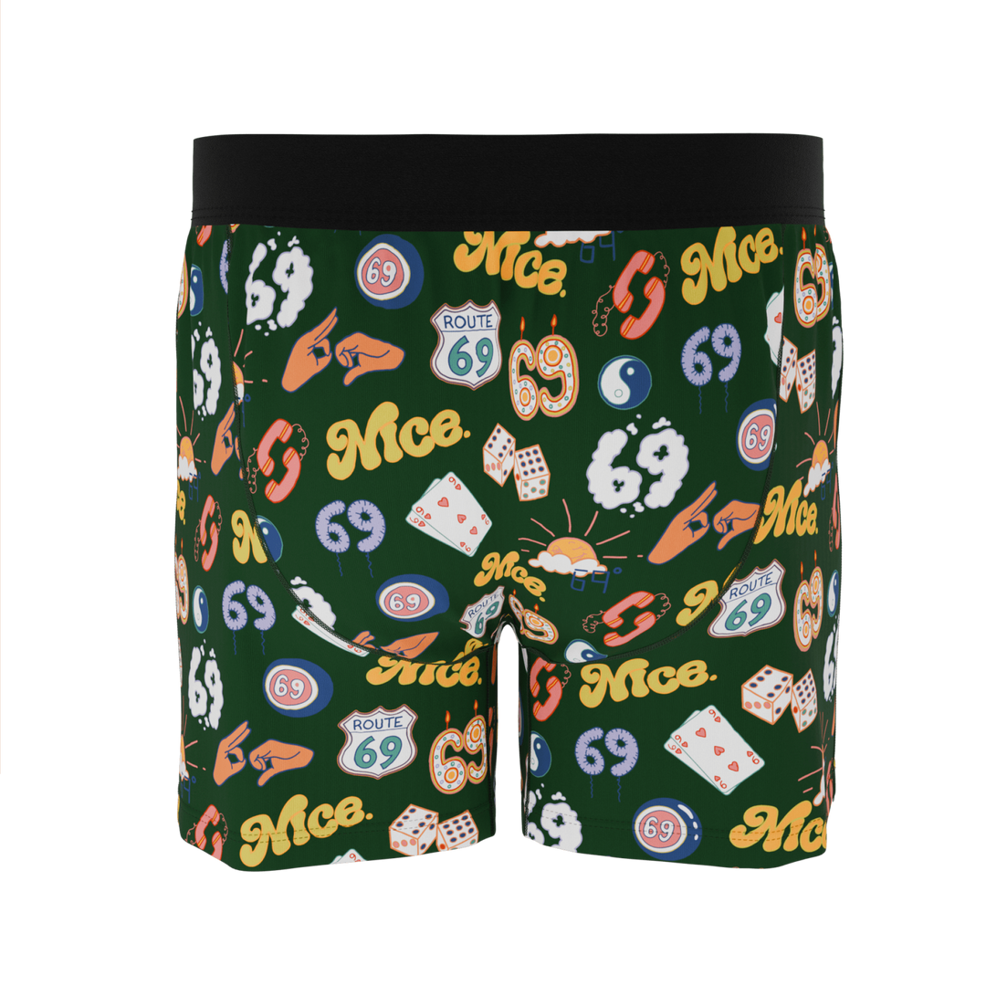 The Wine Dine & 69 | Route 69 Boxers