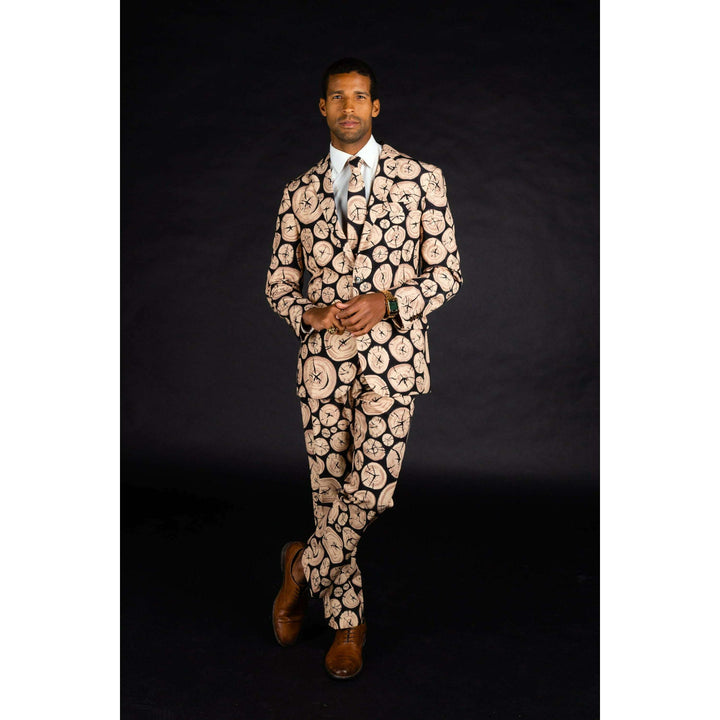 The Xmas Morning Wood | Wood Print Christmas Suit