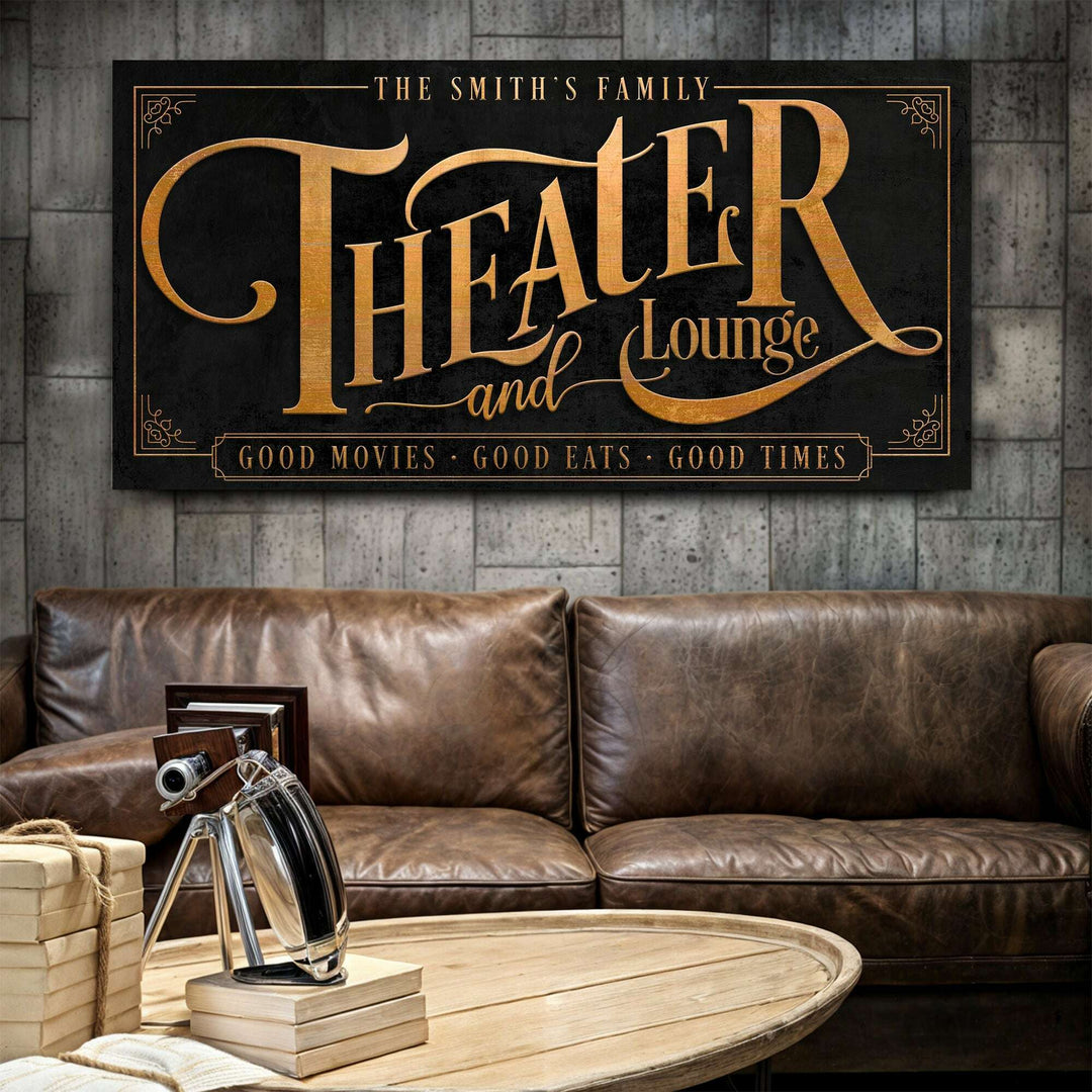 Theater Sign IX