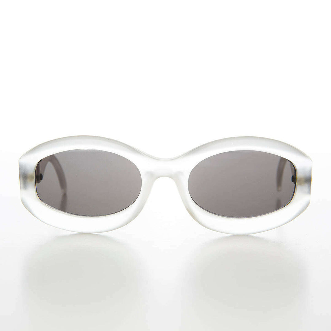 Thick Wide Frame with Chain Link Temples - Lyric