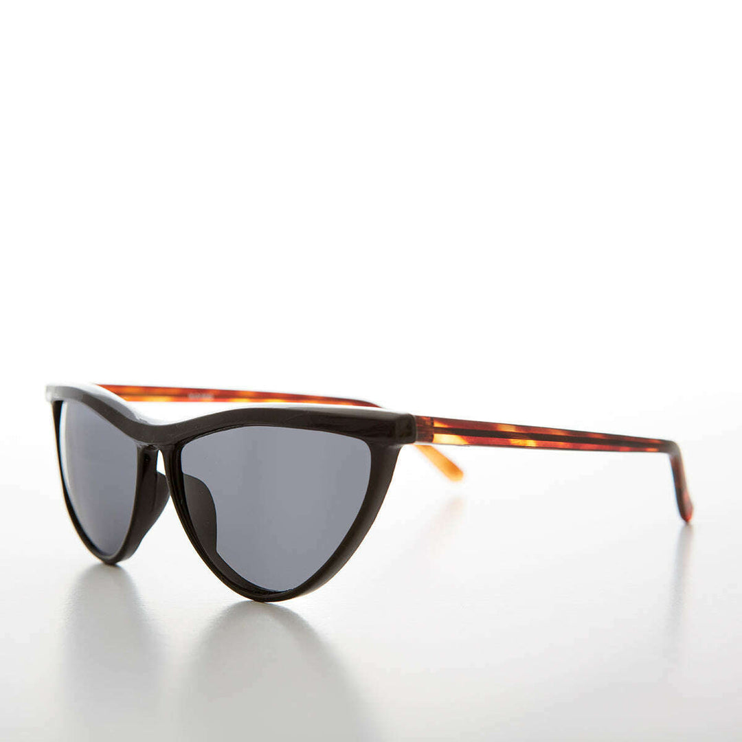 Thin Pointed Tip Vintage Cat Eye Sunglass - Tiff