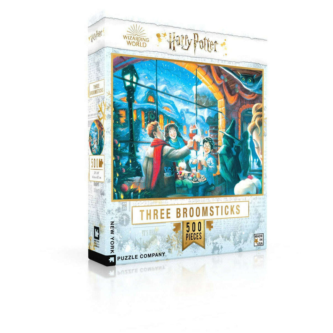 Three Broomsticks Jigsaw Puzzle
