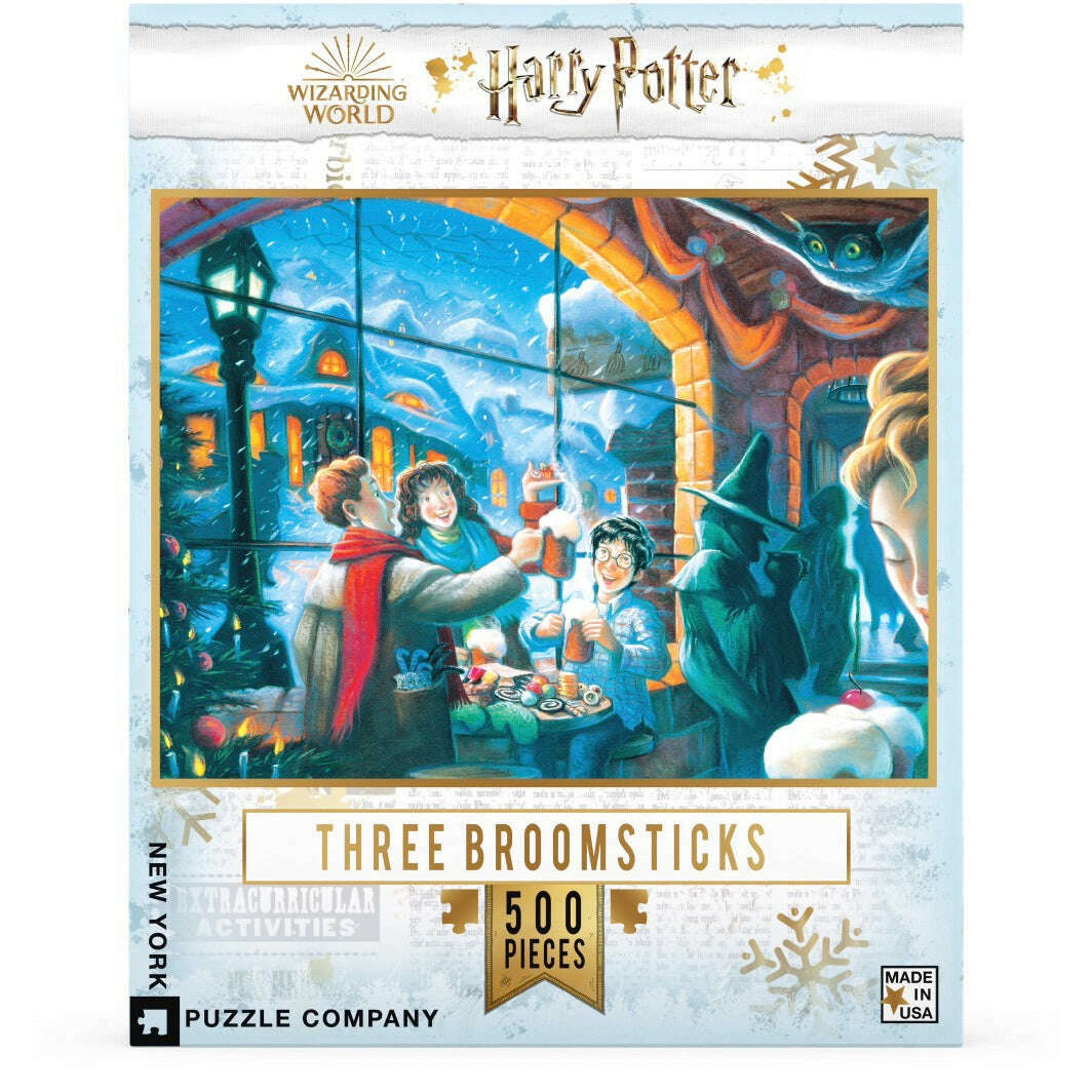 Three Broomsticks Jigsaw Puzzle