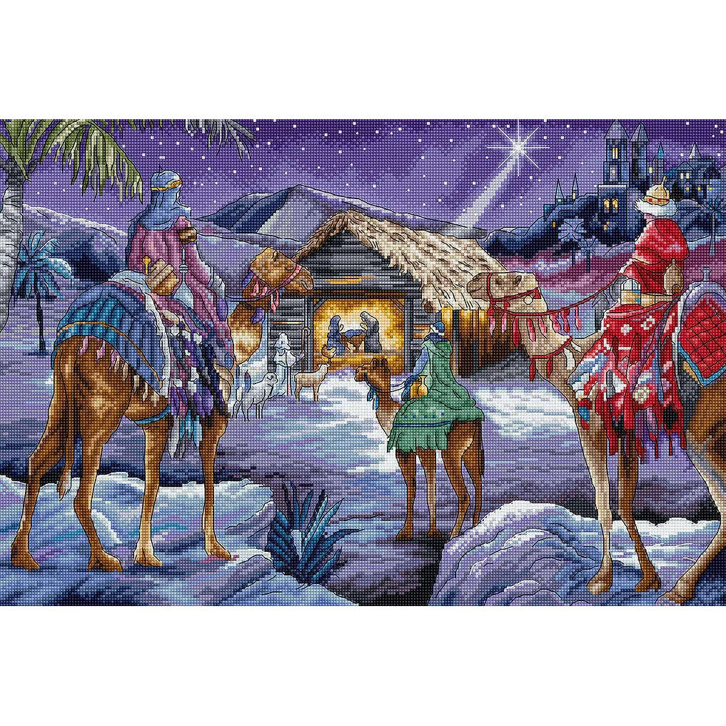 Three Kings L8108 Counted Cross Stitch Kit