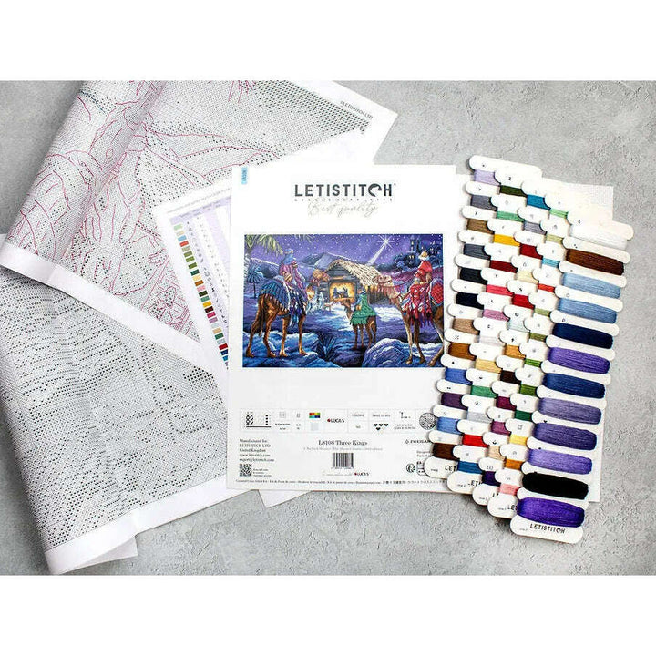 Three Kings L8108 Counted Cross Stitch Kit
