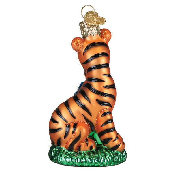 Old World Christmas Tigger Blown Glass Ornament
