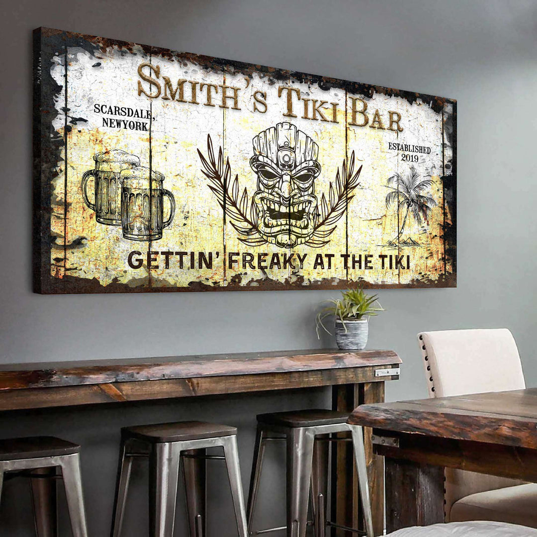 Tiki Bar Sign II