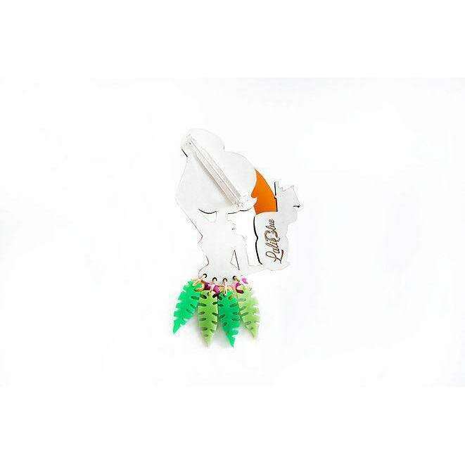 Tiki Waitress Brooch by Laliblue - Quirks!