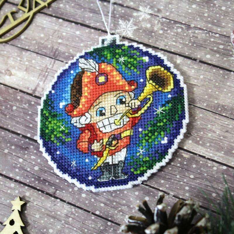 Time to Celebrate P-494 / SR-494 Plastic Canvas Counted Cross Stitch Kit