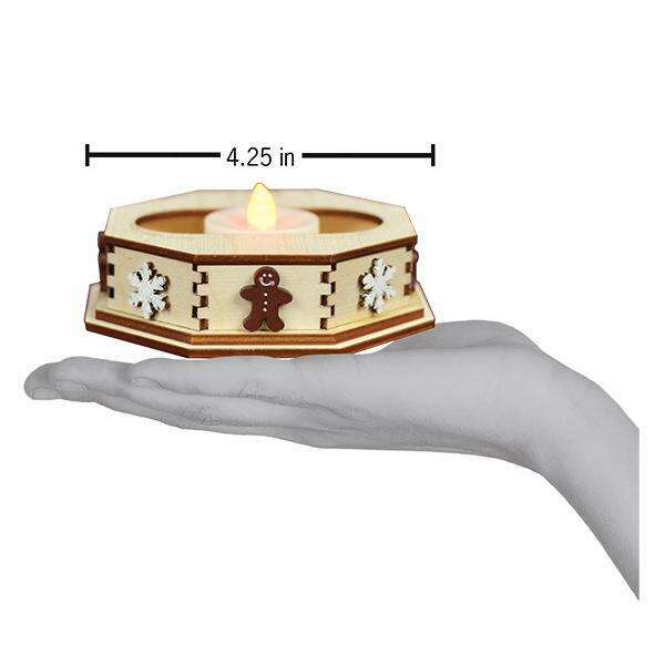 Old World Christmas Snowflake Tealight Display (Small)