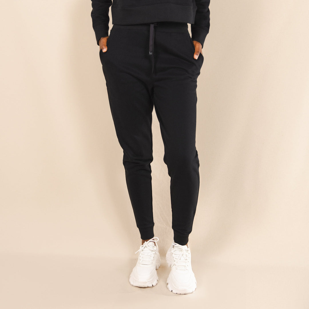 The Threat Level Midnight | Black Sexy Terry™ Women’s Lounge Joggers