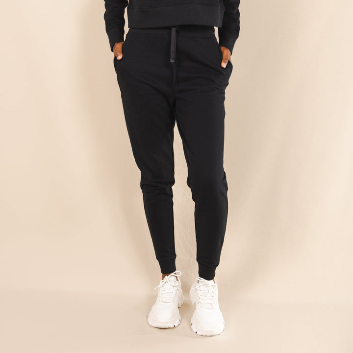 The Threat Level Midnight | Black Sexy Terry™ Women’s Lounge Joggers