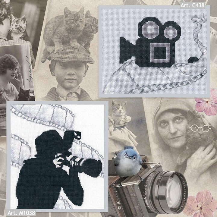 To keep moments in memory M1038 Counted Cross Stitch Kit