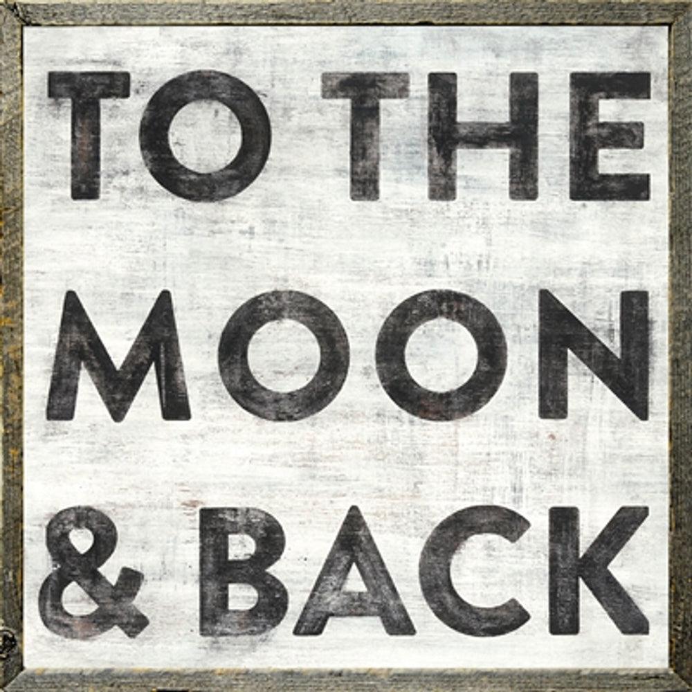 "To The Moon And Back" Art Print - Quirks!