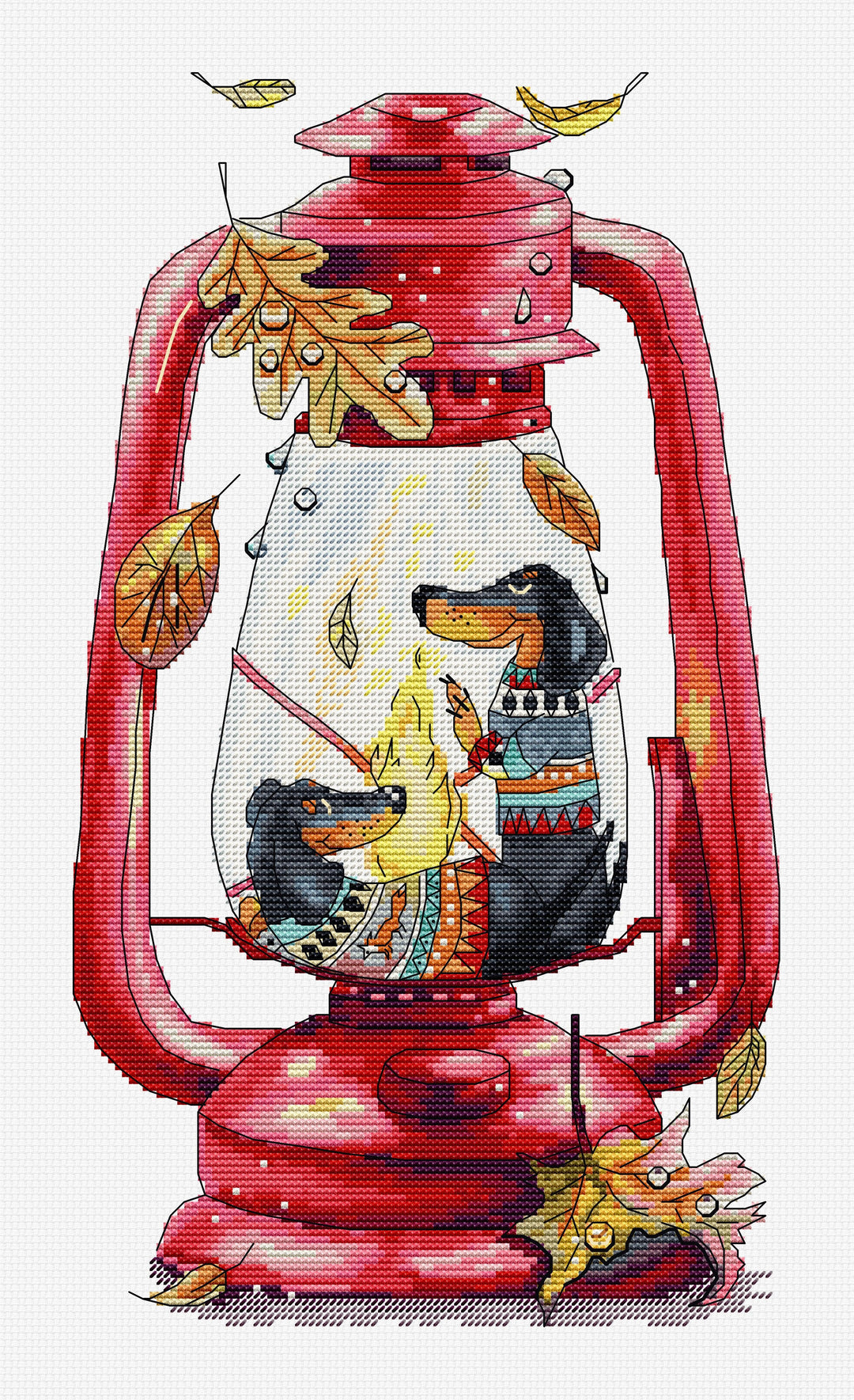 Together is Warmer CD002L Counted Cross-Stitch Kit