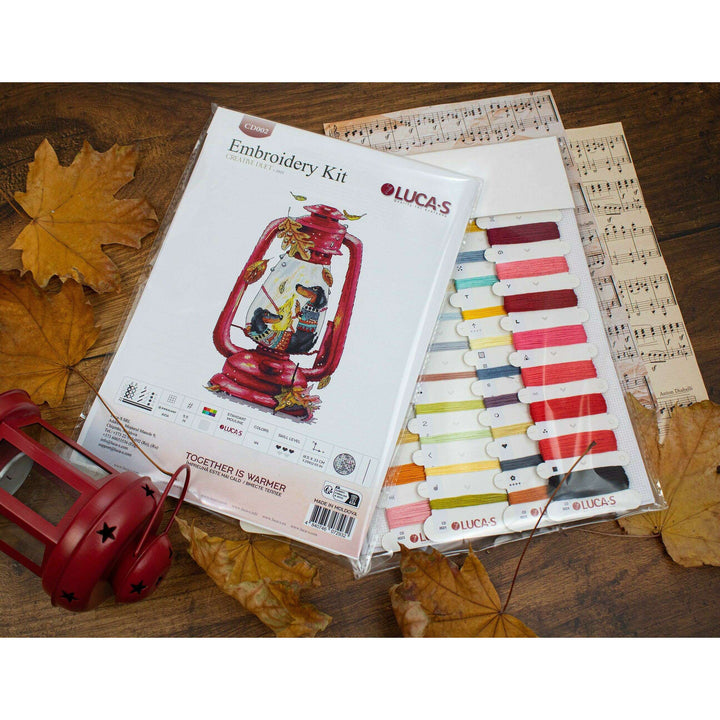 Together is Warmer CD002L Counted Cross-Stitch Kit