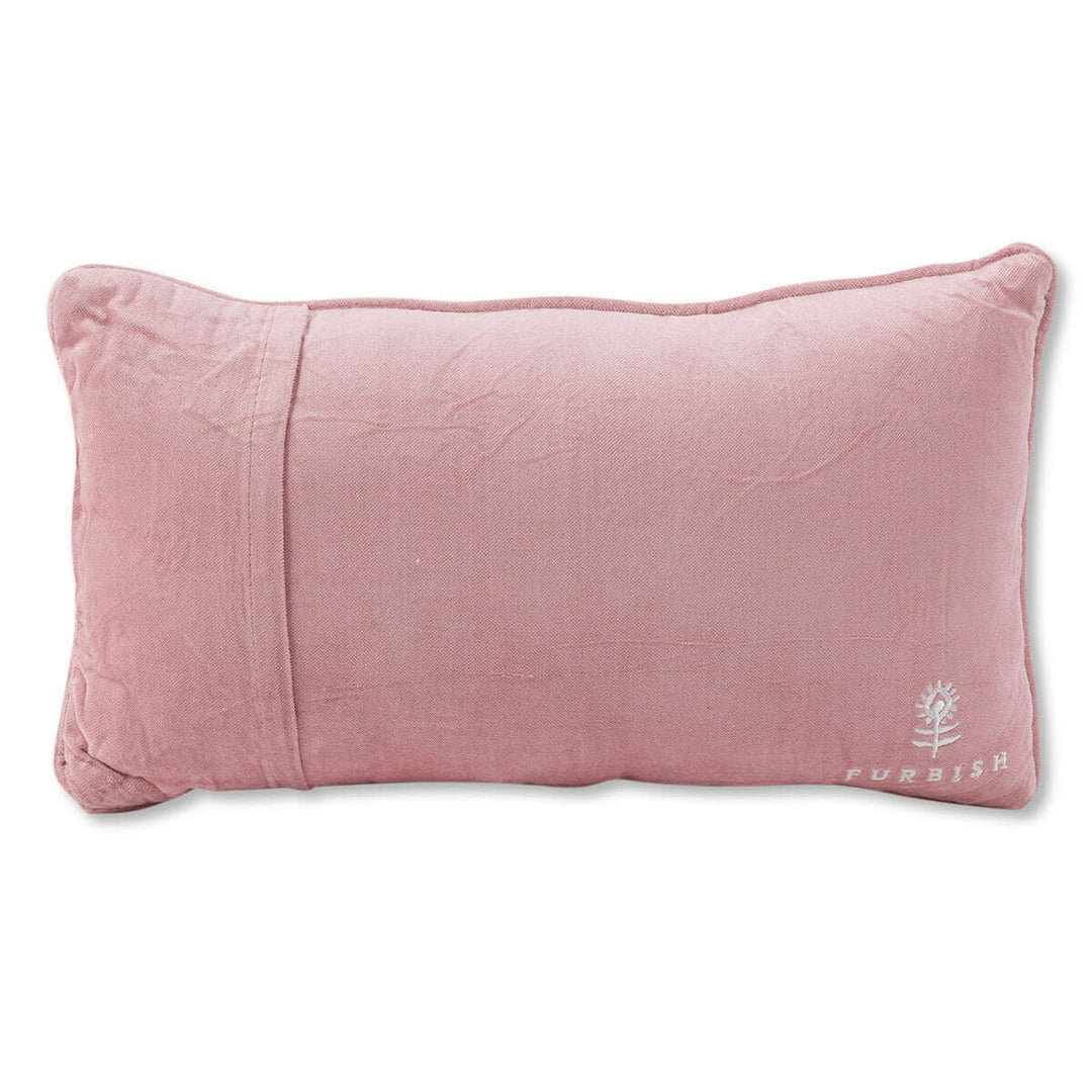 Too Much Needlepoint Pillow
