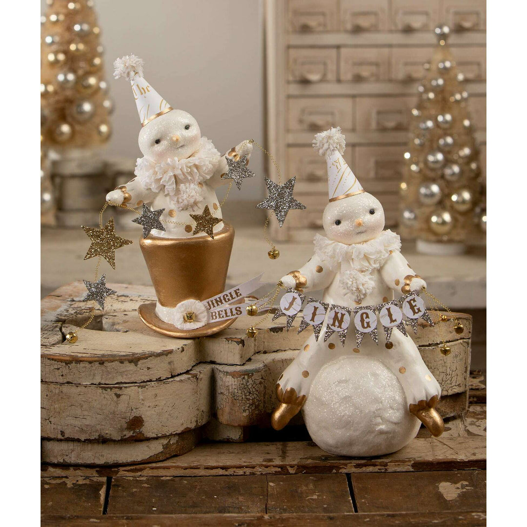 Top Hat Star Snowman by Bethany Lowe Designs, image 3