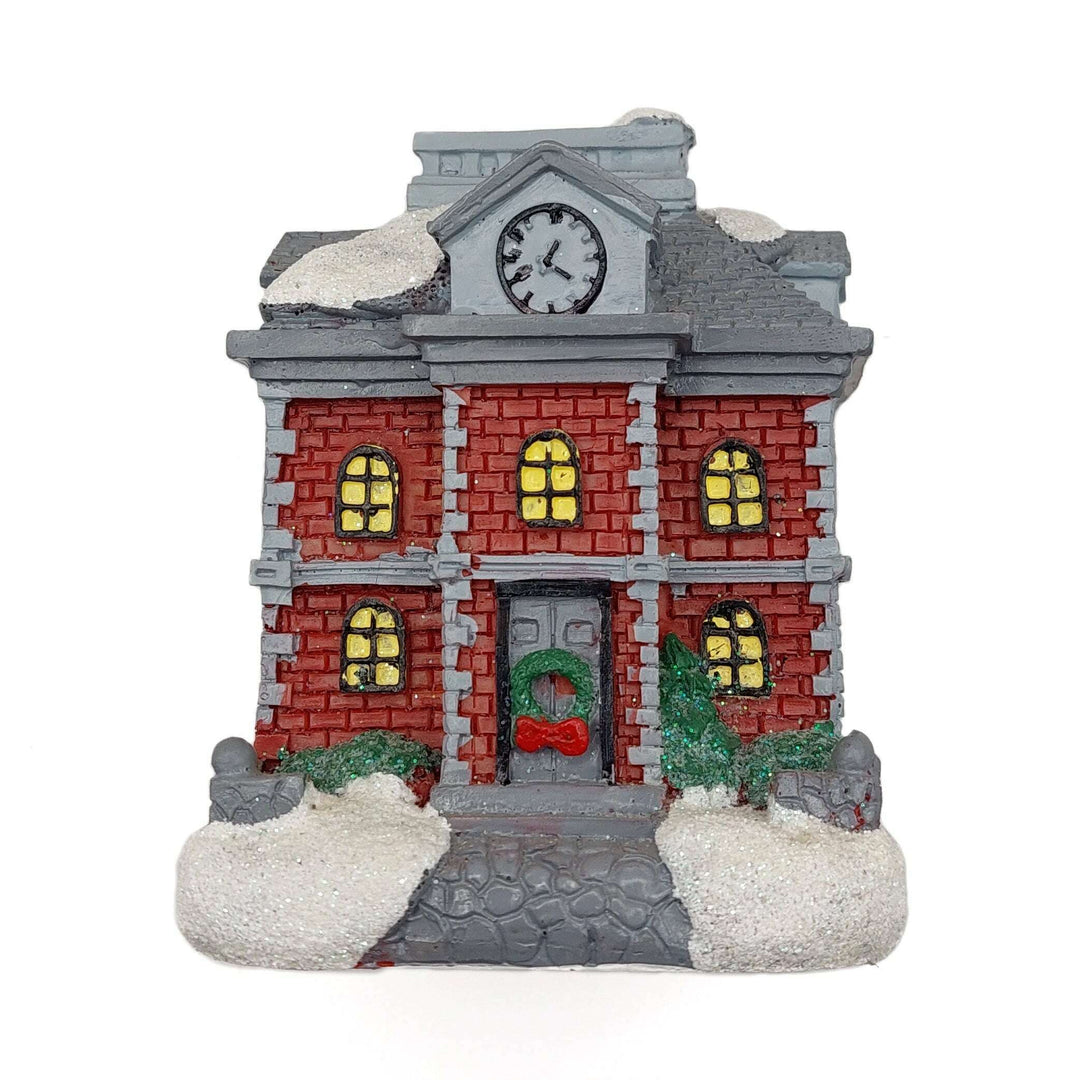 Town Hall. Christmas Village by Wizardi F07-M1-5-1174B