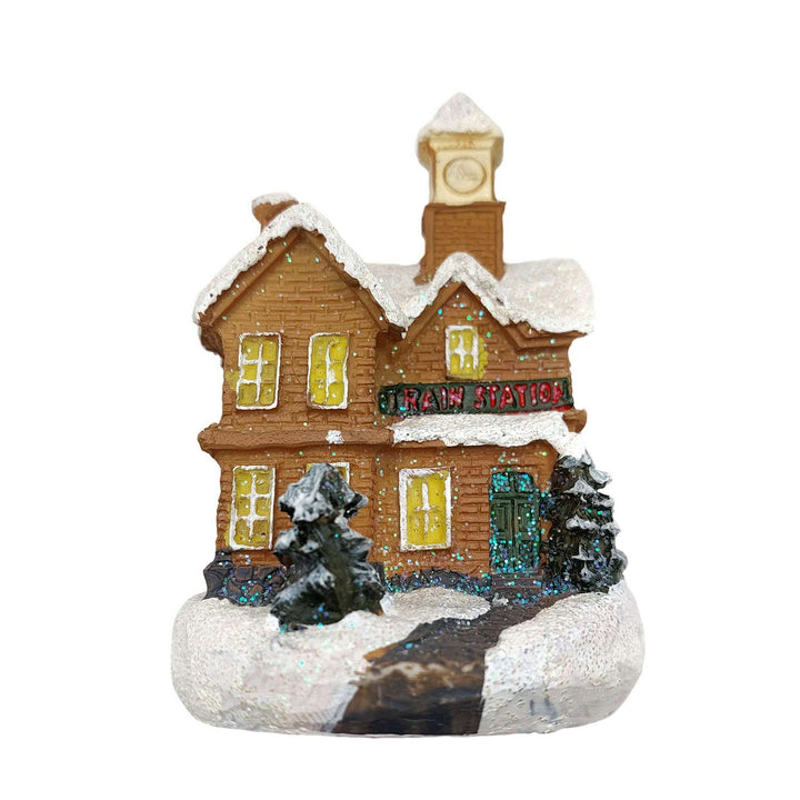 Train Station Christmas Village Wizardi F07-N1-9-6542B