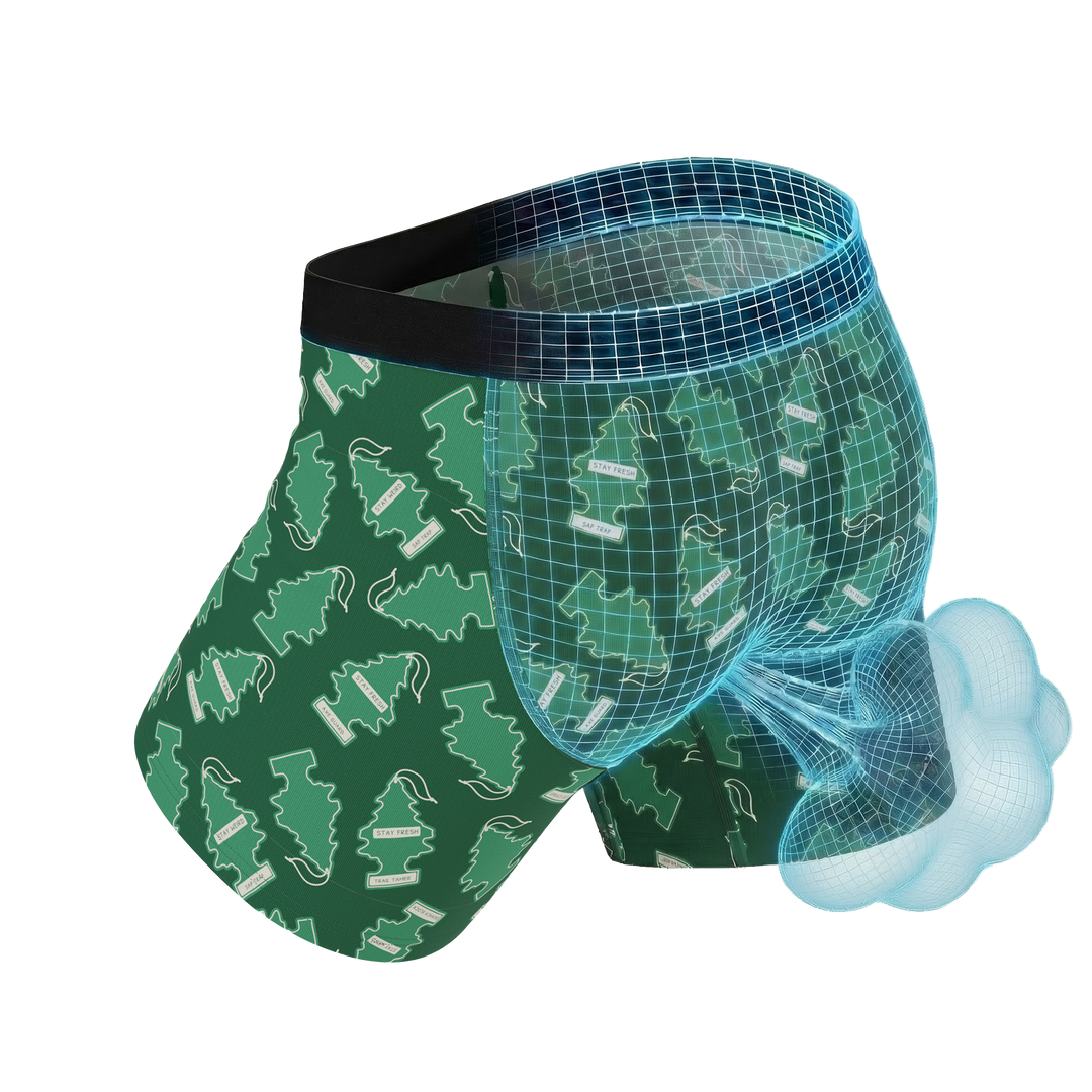 The Coniferous Forest | Car Freshener Fart Proof Ball Hammock® Pouch Underwear