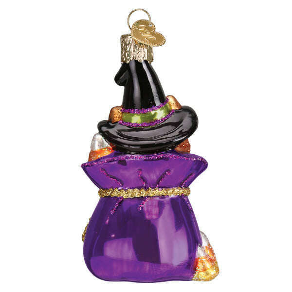 Trick-or-treat Kitty Ornament