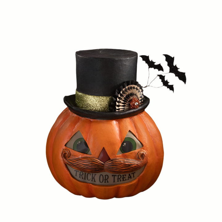 Trick or Treat Pumpkin Stache by Bethany Lowe Designs