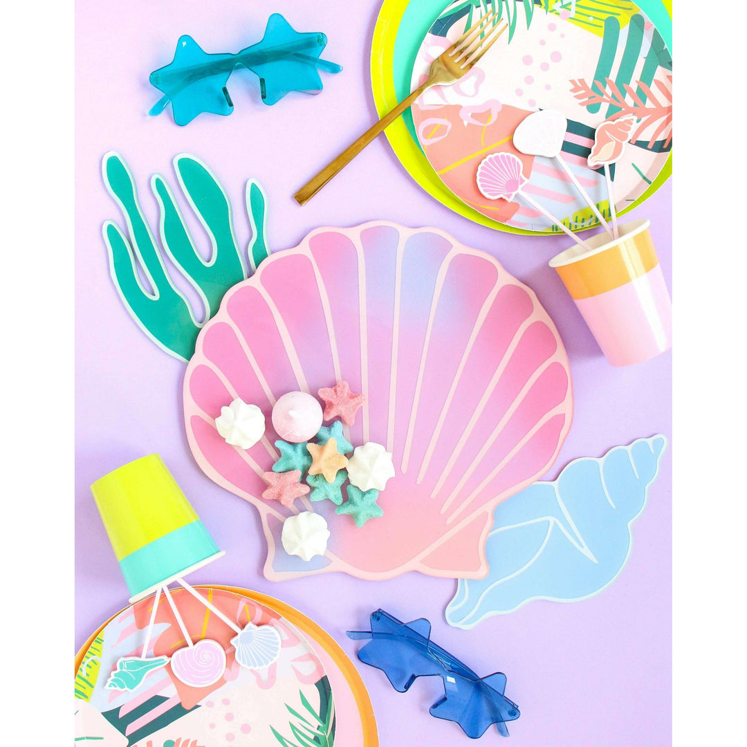 Tropical Paper Plate