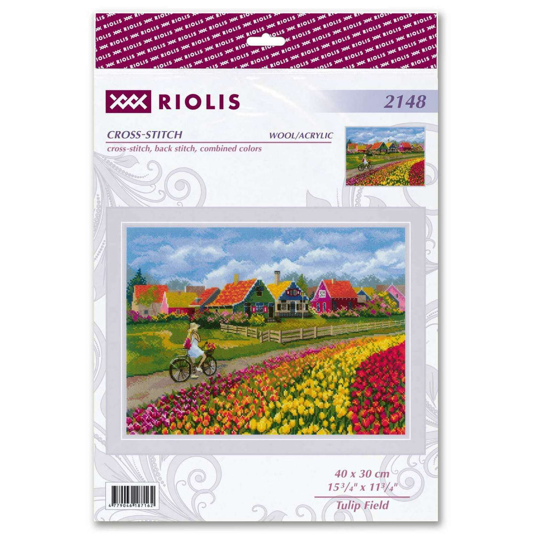 Tulip Field R2148 Counted Cross Stitch Kit