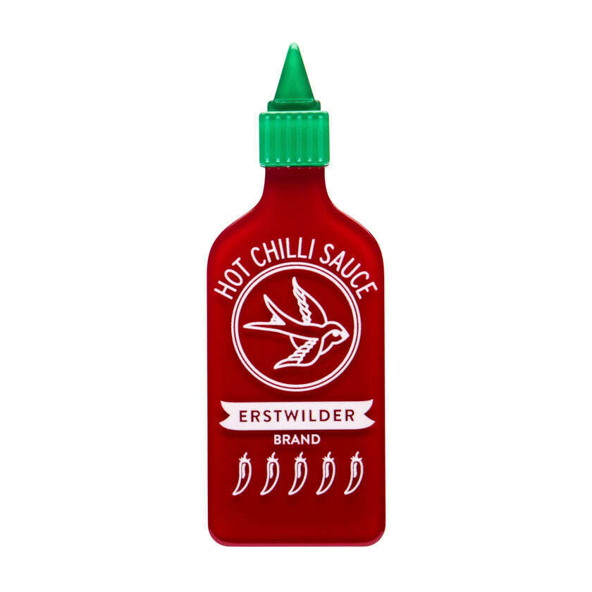 Turn Up the Heat Brooch by Erstwilder condiments