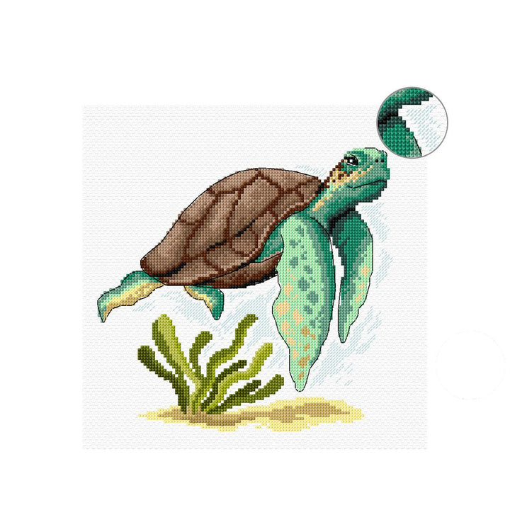 Turtle 8903 Counted Cross-Stitch Kit