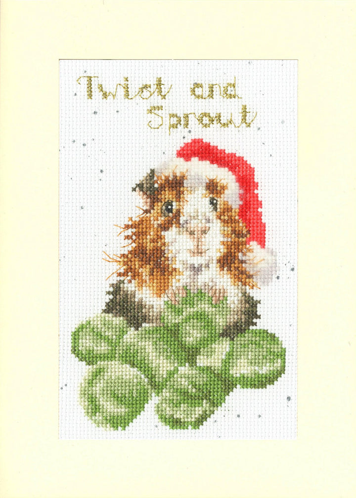 Twist And Sprout Kit XMAS58 Counted Cross Stitch Kit