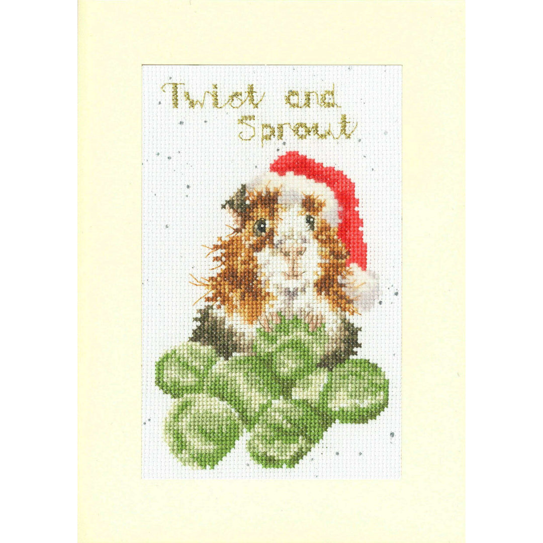 Twist And Sprout Kit XMAS58 Counted Cross Stitch Kit
