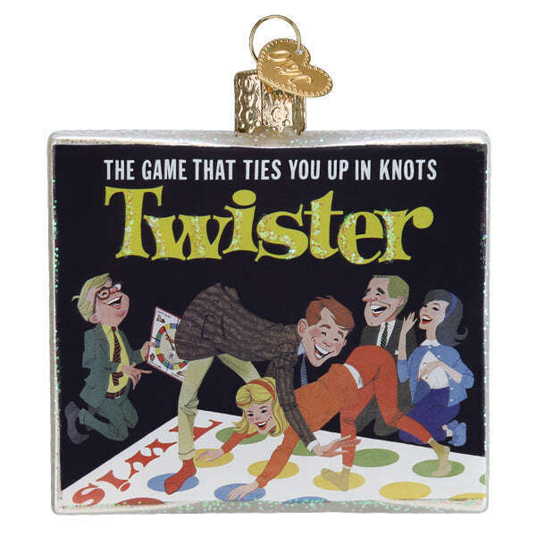 Old World Christmas Twister Blown Glass Ornament