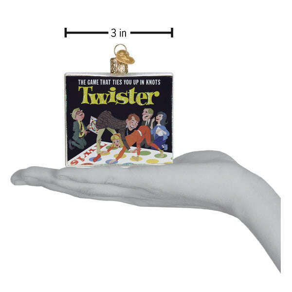 Old World Christmas Twister Blown Glass Ornament