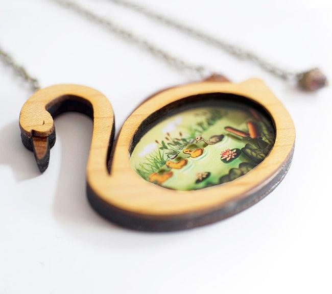 Ugly Duckling Necklace by Laliblue - Quirks!