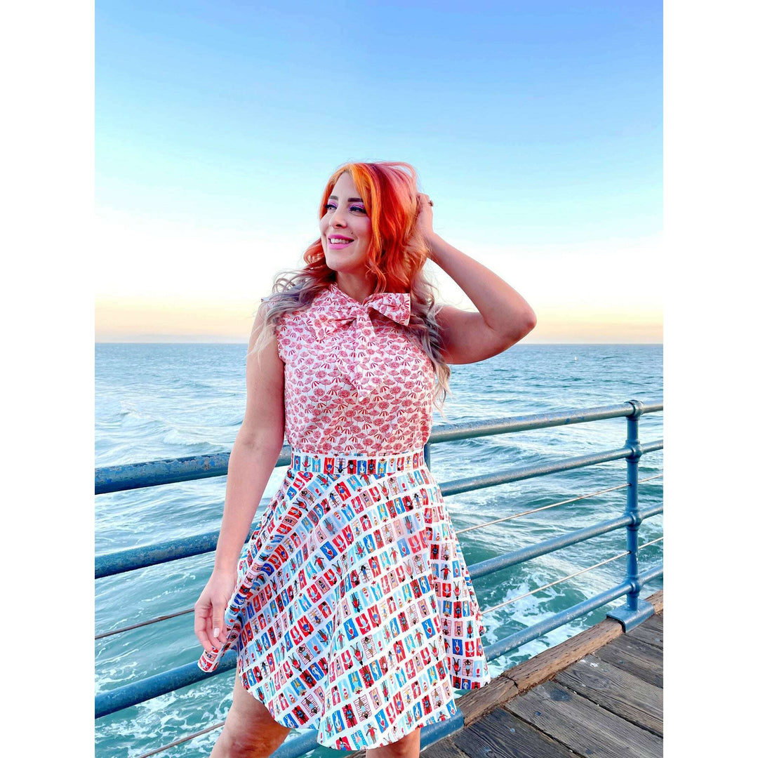 Umbrella Bow Top - Plus Sizes only