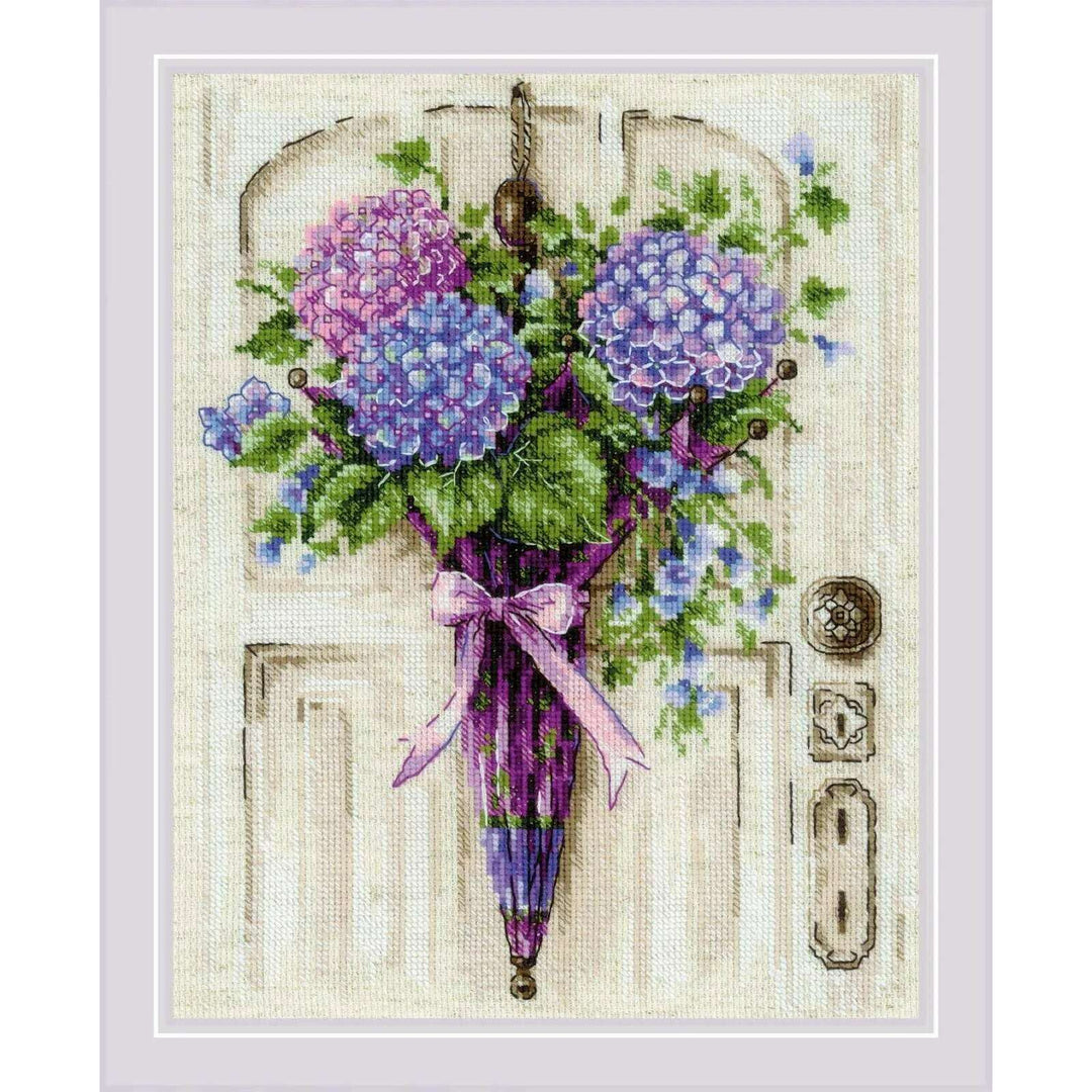Umbrella Wreath R2087 Counted Cross Stitch Kit