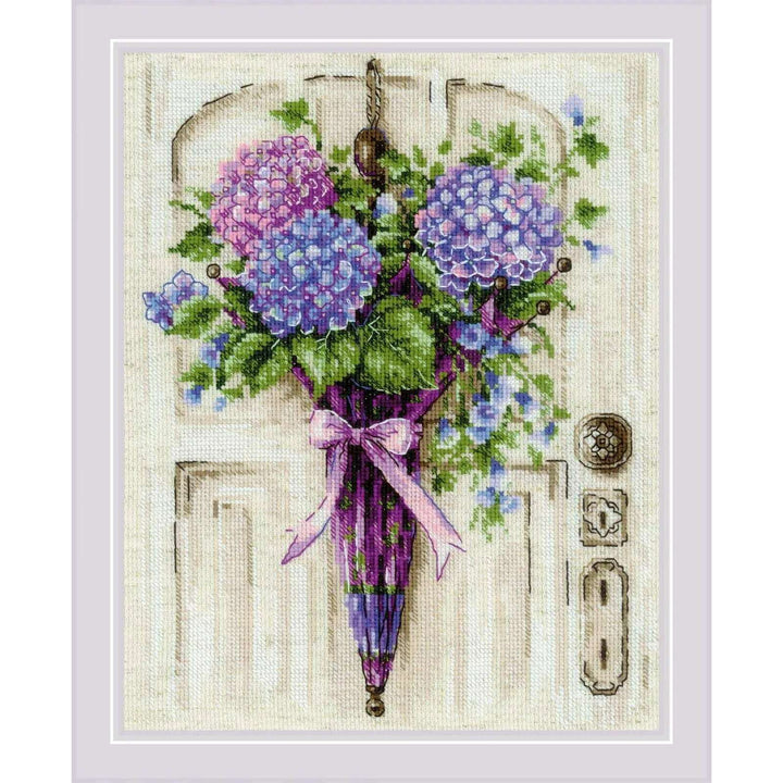 Umbrella Wreath R2087 Counted Cross Stitch Kit