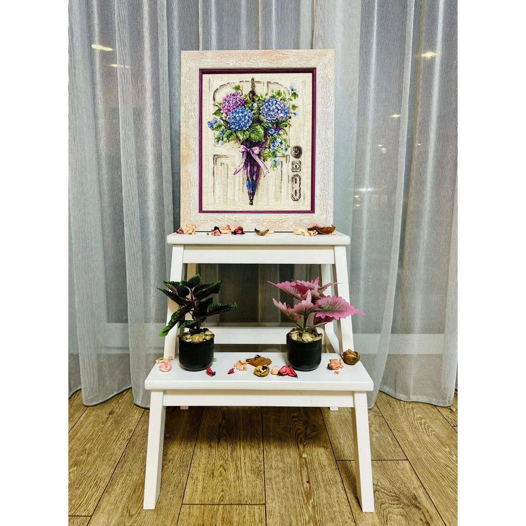 Umbrella Wreath R2087 Counted Cross Stitch Kit