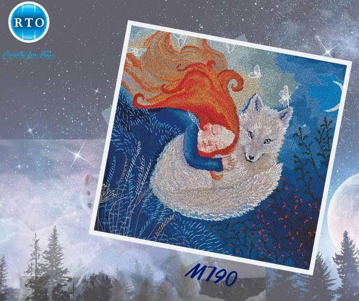 Under forest coverlet M790 Counted Cross Stitch Kit