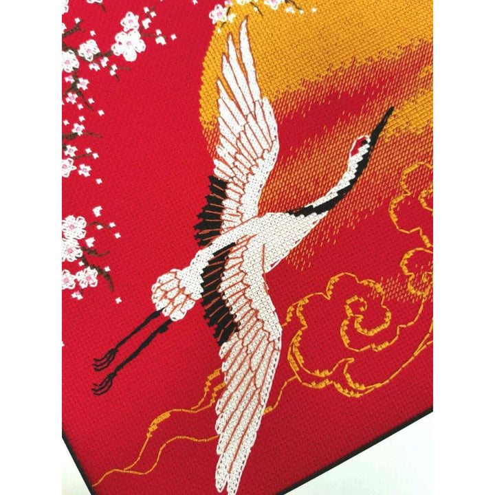Under Heaven. Cranes R2077 Counted Cross Stitch Kit